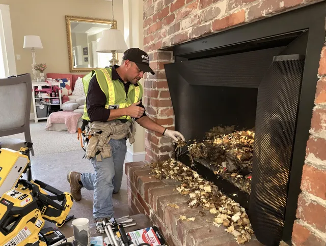 Safe screening installation by Newington Chimney Sweep in Newington, CT