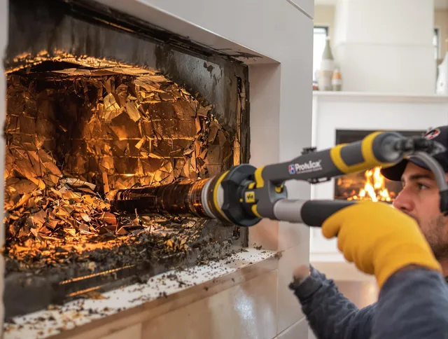 Professional chimney cleaning by Newington Chimney Sweep in Newington, CT