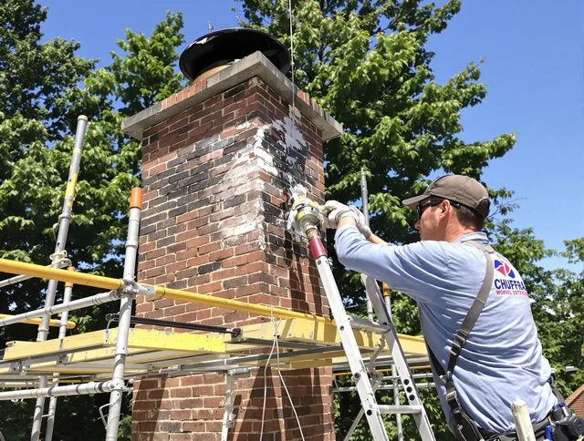 Structural chimney repair by Newington Chimney Sweep in Newington, CT